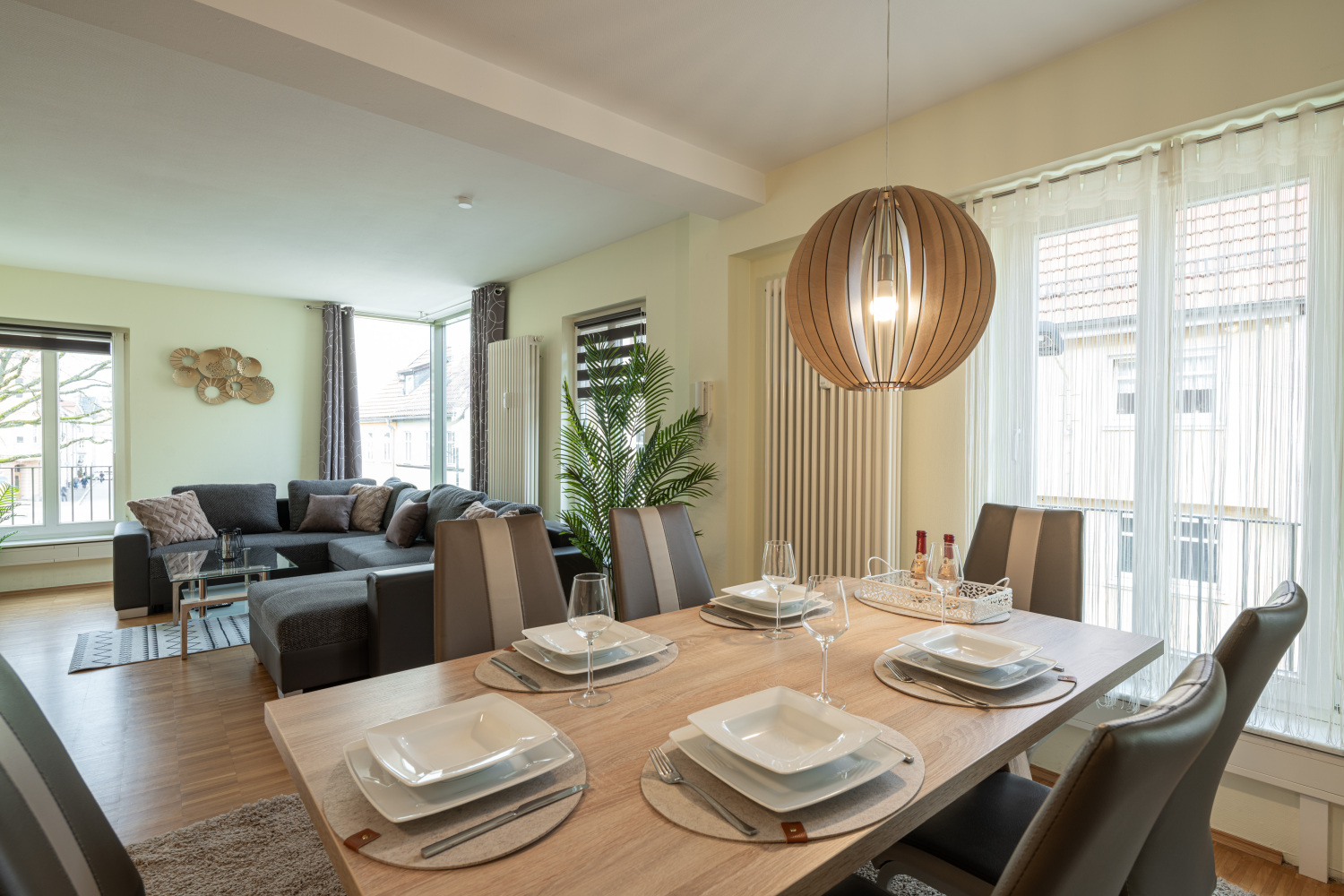 Moderne Ferienwohnung mit Ausblick